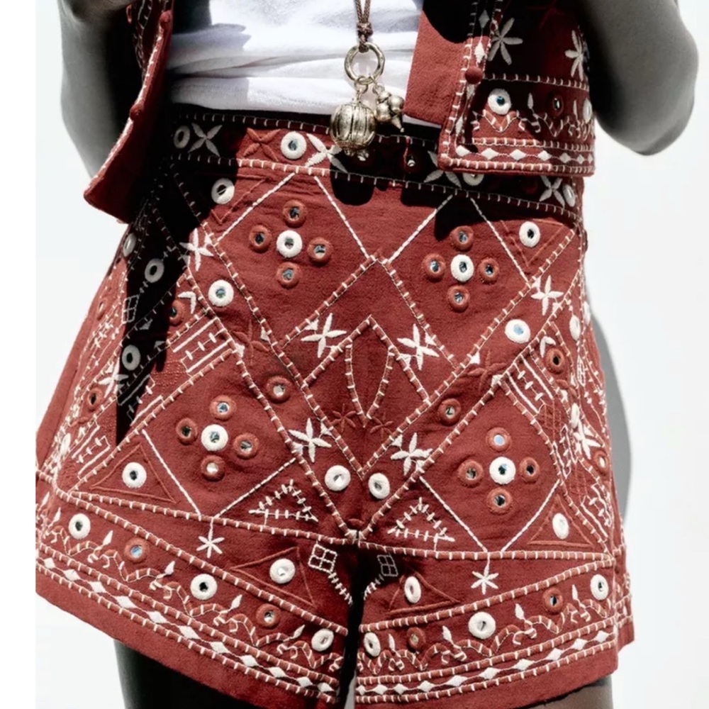 Zara High Waist Shorts